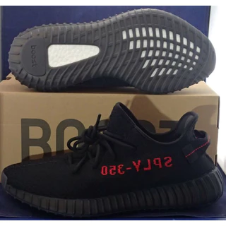 Tênis Masculino Yeezy Boost 350 Bred Core Black And Red