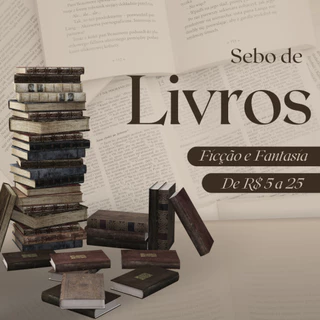 Sebo de Livros - Ficção/Fantasia - De R$ 5,00 a R$ 25,00