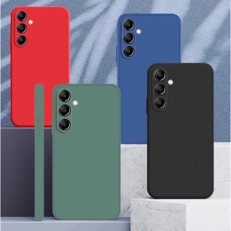 Capa Para Telefone Celular Samsung Soft Liquid Silicone A35 A25 Prova De Choque