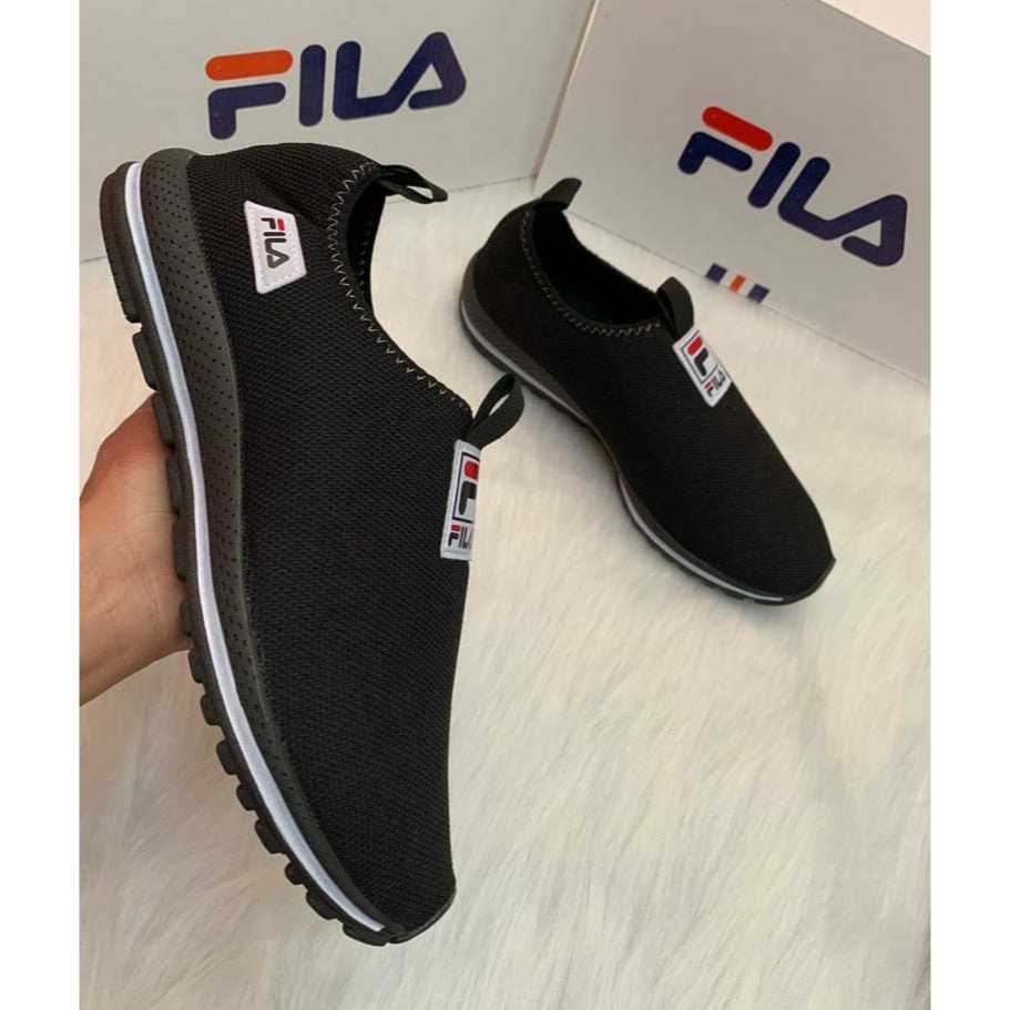 Tênis Academia Meia Barato Unissex Masculino e Feminino Confortável Sem Cadarço Slip On Elástico