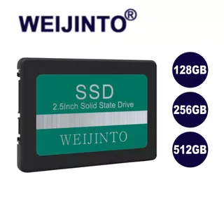 SSD Weijinto 128GB 256GB 512GB 2.5" Sata 3 Drives de Estado Sólido HD para PC Computador Gamer e Notebook