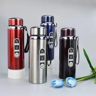 Garrafa Térmica Inox Squeeze Academia 800ml Bebidas Quente ou Gelada