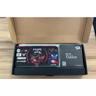 Teclado Sem fio Mecânico Gamer Redragon Fizz PRO RGB, Wireless, Bluetooth, Preto (Refurbished)