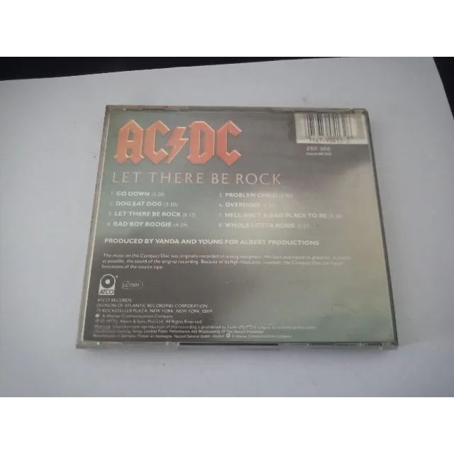 CD AC/DC - Let There Be Rock | Shopee Brasil