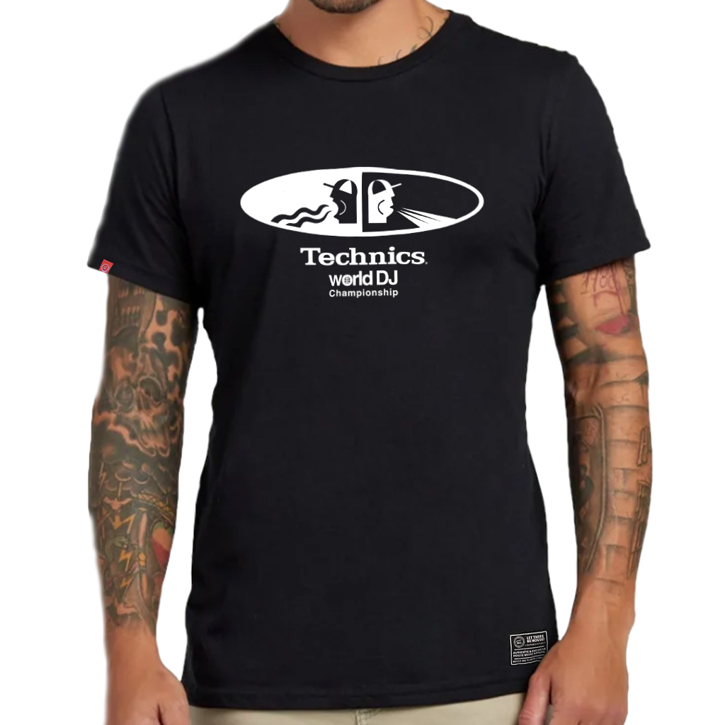 T-shirt Vintage DMC Technics L - Hip-hop DJ (Q-Bert, A-Trak, Etc.) - Occasion Très Bon état