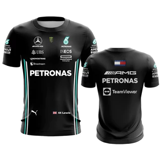 Camisa Corrida 2023/24 F1 esportiva proteção UV