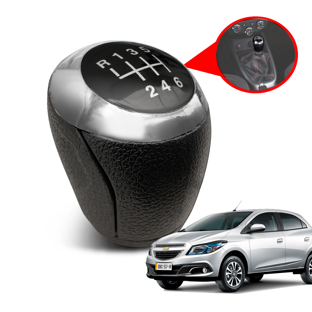 Bola Manopla Cambio Onix Spin Cobalt Prisma Sonic 2013 14 15 16 17 18 19 6M