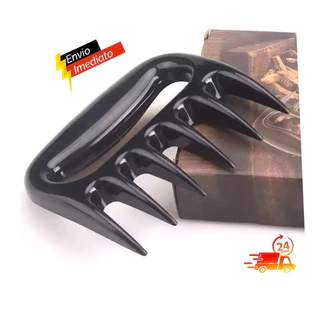 Kit 2 Garra de Urso Para Cortas e Desfiar Carnes Churrasco Saladas Multiuso