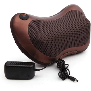 Encosto Massageador Shiatsu Lombar Pescoço Veicular Bivolt 110v/220v Pronta Entrega