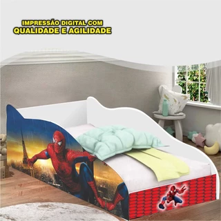 Adesivo para cama carro Infantil HOMEM ARANHA 01