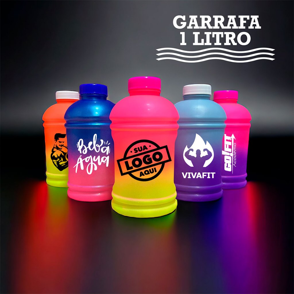 Kit 25 Garrafas de Água Personalizadas (fazemos qualquer tema desejado ...