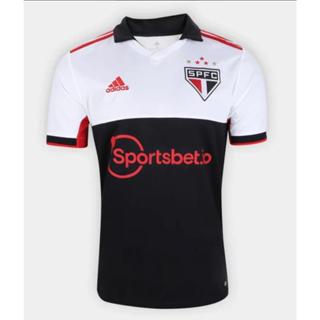 Camisa preta hot sale spfc adidas