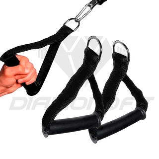 Par de Puxador Estribo De Mao Reforçado Aparelho de Musculação Fitness
