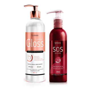 Borabella Cauter Gloss Espelhamento 500ml + Sos 240ml