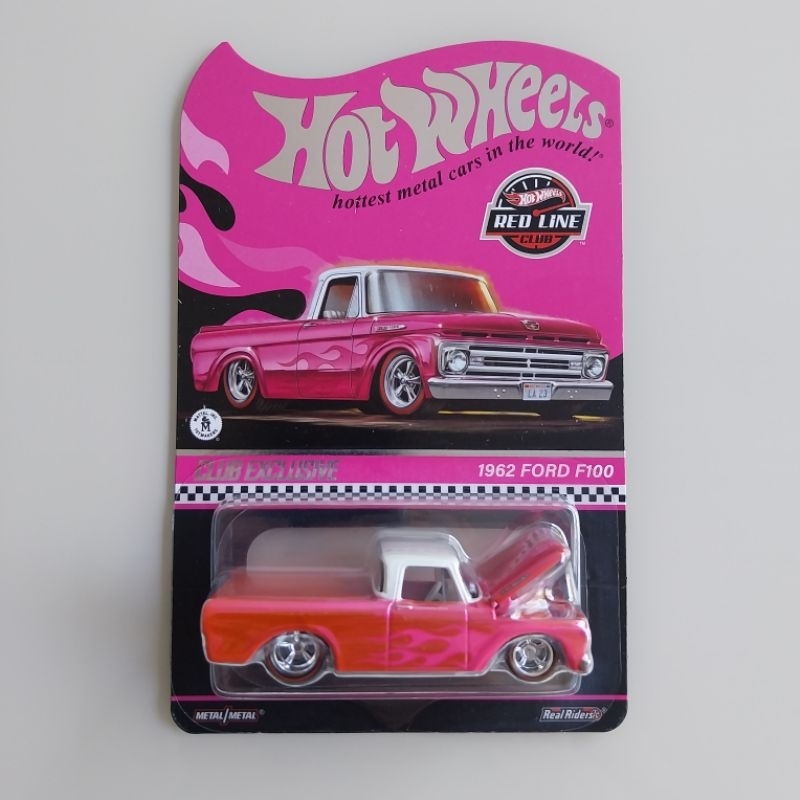 Hot Wheels 1962 Ford F100 RLC Exclusive | Shopee Brasil