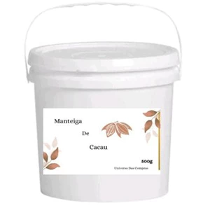 Manteiga de Cacau-500g- Cosmeticos