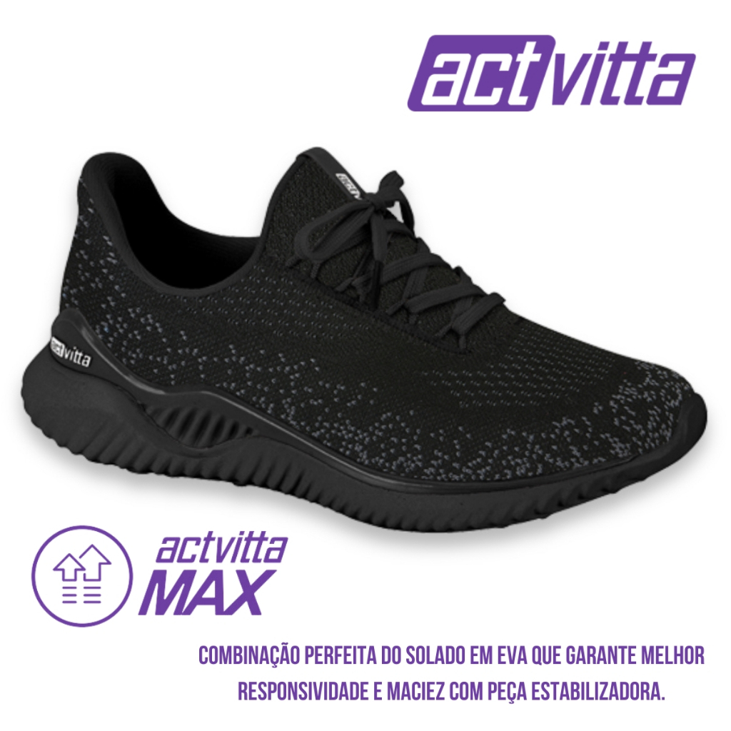 Tenis Feminino Esportivo Actvitta Original Academia Caminhada