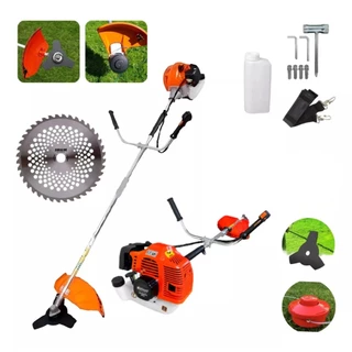 Roçadeira Multifuncional A Gasolina 75cc Nakasaki com Lâmina 80 Dentes 3 em 1 em Oferta na Shopee