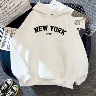 Moletom Canguru Unissex Blusa De Frio Com bolso e capuz Casaco Feminino Masculino Flanelado Algodão New York 199X em Promoção na Shopee Moletom Canguru Unissex Blusa De Frio Com bolso e capuz Casaco Feminino Masculino Flanelado Algodão New York 199X
