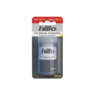 Fio Dental Extra Fino 125m - Hillo (630)