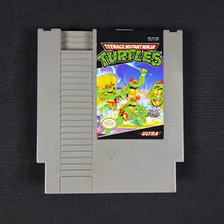 Teenage Mutant Ninjas Turtles Original Nes. Nintendinho. Tartarugas Ninjas 72 pinos Americano