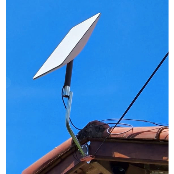 Mastro Haste de Suporte de Telhado para Antena Starlink Gen 2