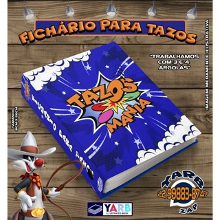 Fichários Para Tazo e Cards