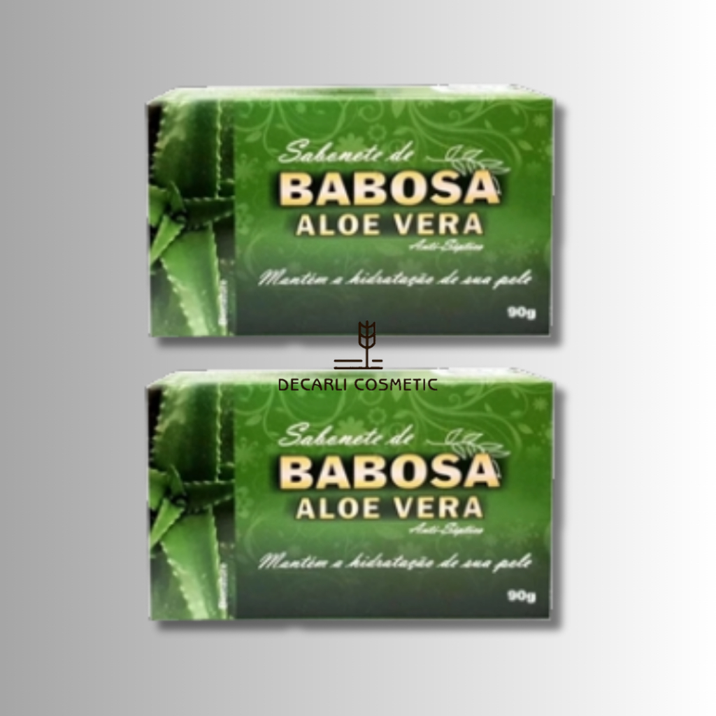 2 UN Sabonete Barra de Babosa 90g - Bionature