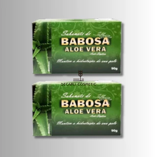 2 UN Sabonete Barra de Babosa 90g - Bionature