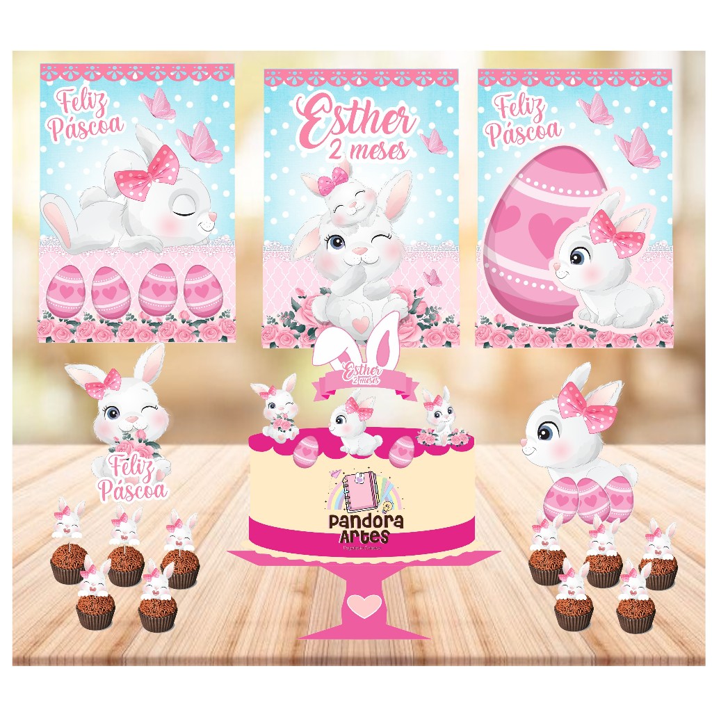 Kit festa Páscoa | Shopee Brasil