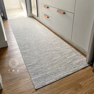Tapete Passadeira 3,00x70 Antiderrapante Cozinha Quarto Corredor Decoração Luxo Algodão