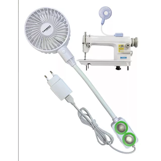Ventilador Para Máquina De Costura 3 Velocidades Lanmax Imã