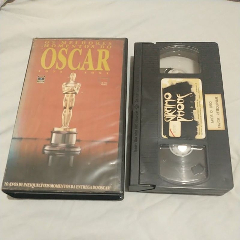 Vhs Os Melhores Momentos Do Oscar 1971 1991 Shopee Brasil