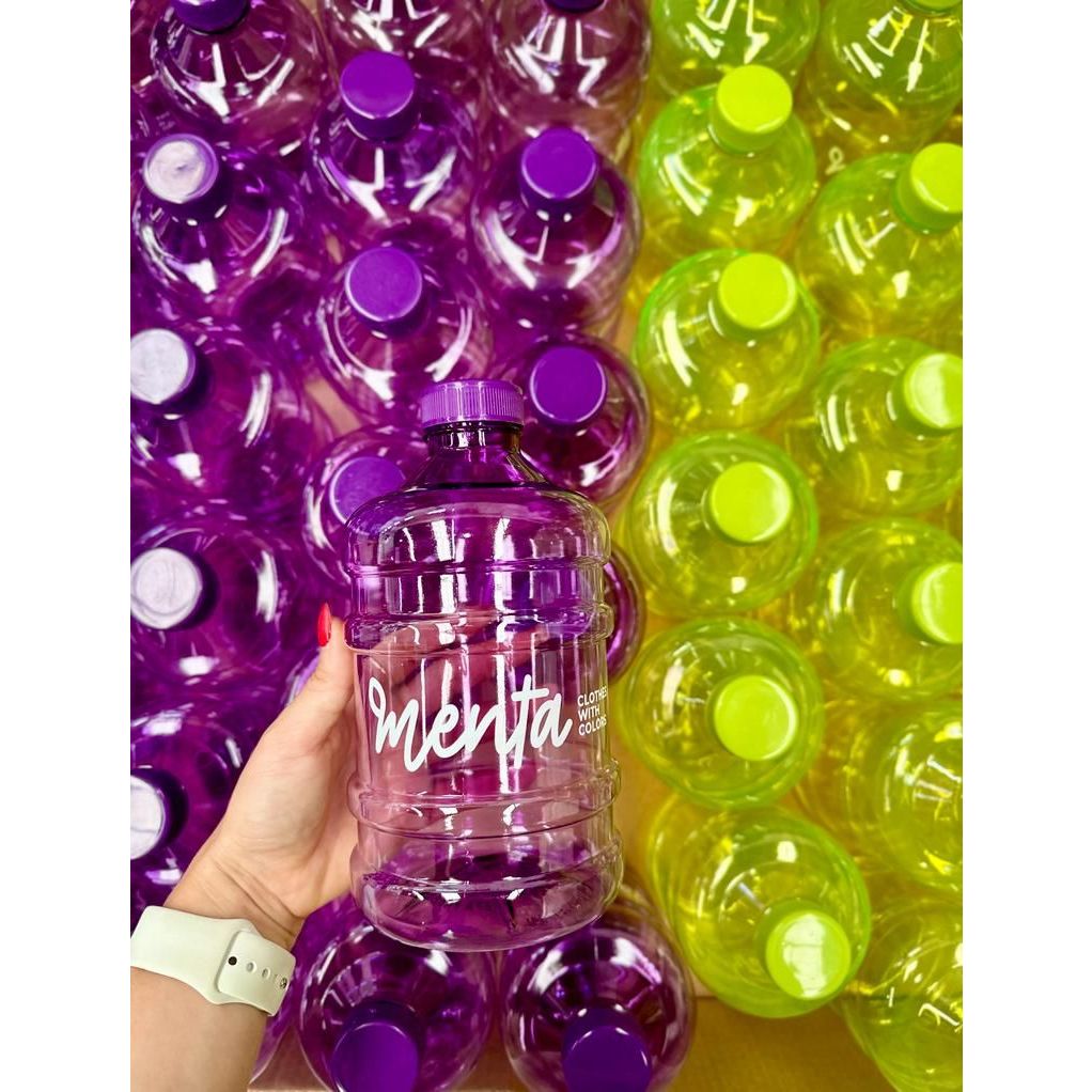 Kit Galão 2/5 e 10 Unidades Squeeze Academia Personalizado