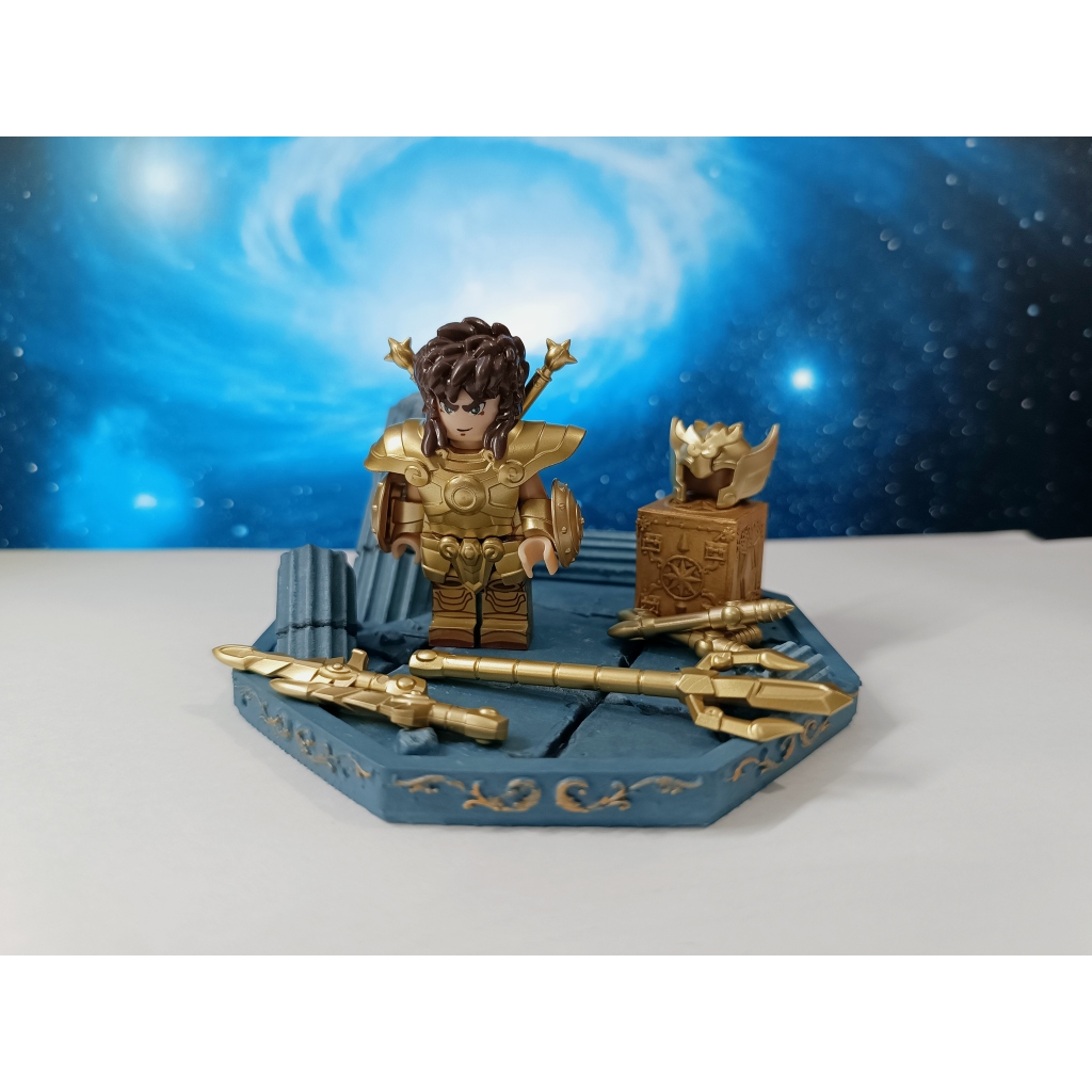 Mini Diorama lego Cavaleiros do Zodíaco