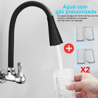 Torneira De Cozinha paredes Flexível De MESA 2 Jatos