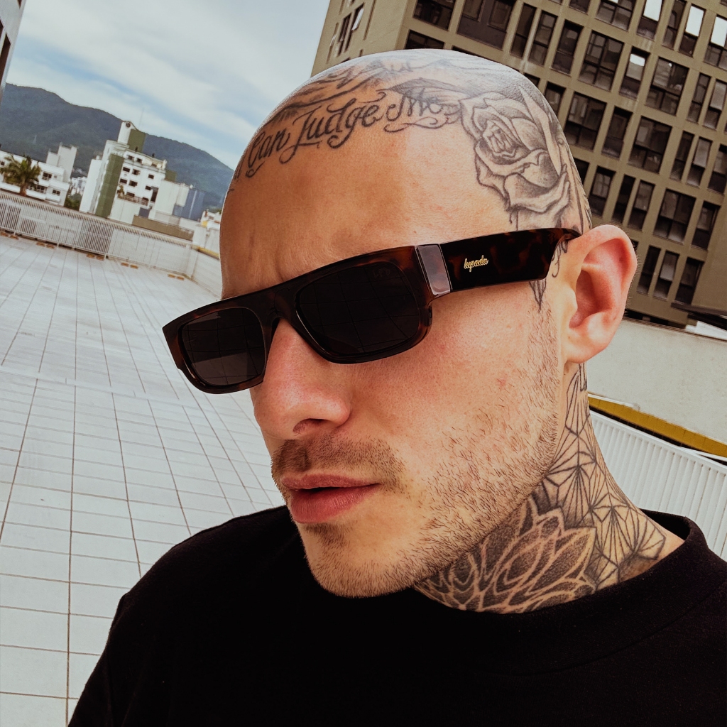 Óculos Escuro Discreto Gangsta Compton Retangular Estiloso Moderno Moderno Low Rider Street Hype Trap Hip Hop Marca Original