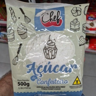 Açúcar de Confeiteiro 500gr Iceberg