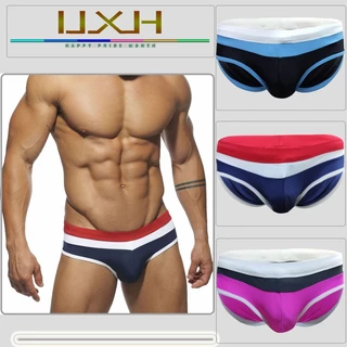 UXH Sungas Masculinas Cuecas Cavadas Elegante Apertado Macia Biquíni UDL106