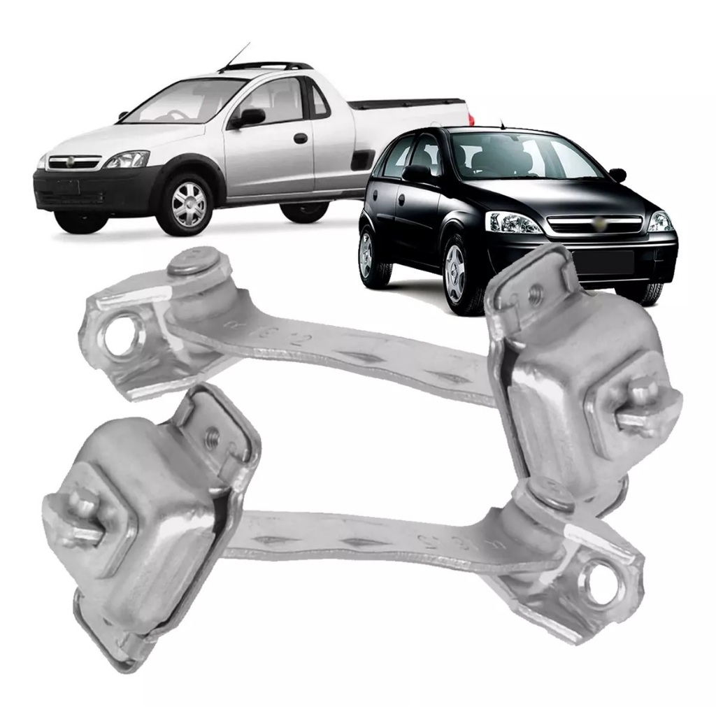 Par Limitador Porta Dianteiro Corsa G2 Montana Prisma G1