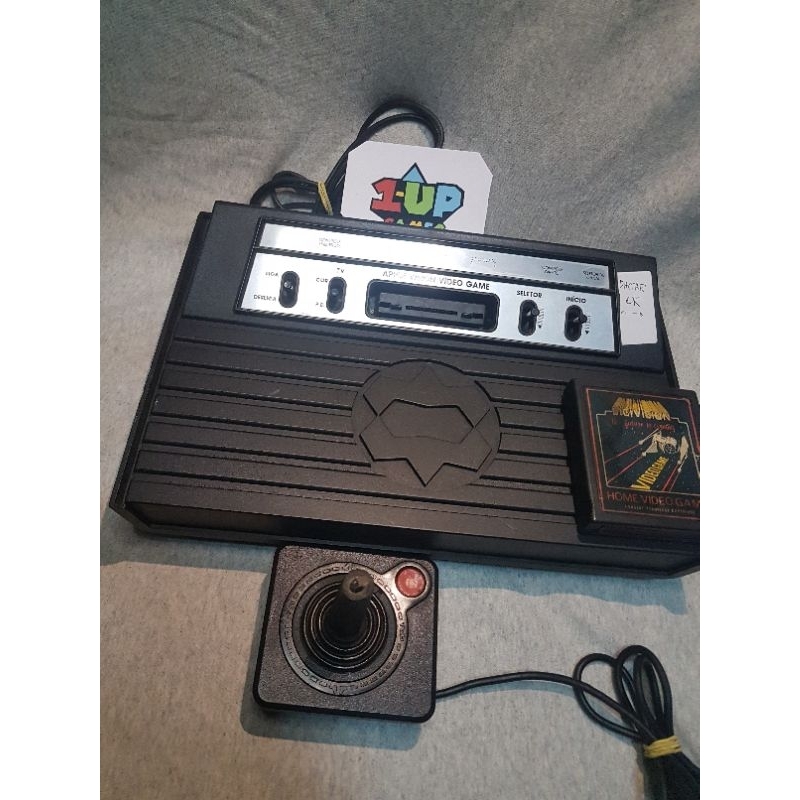 atari dactar. sem fonte. controle de atari e fita moon Patrol (as vezes tem que insistir pra pegar)