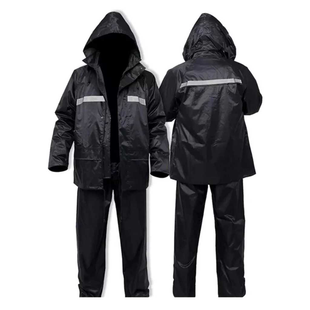 Roupa De Chuva Motoqueiro + Capa Chuva Sapato Tênis