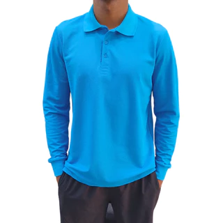 Camisa Gola Polo Manga longa Qualidade Griffe Trabalho Social