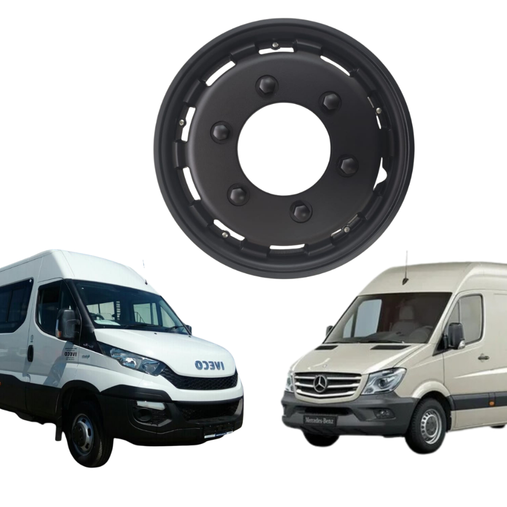 Calota Preto Fosco Speedline Hyundai Hr Aro 15