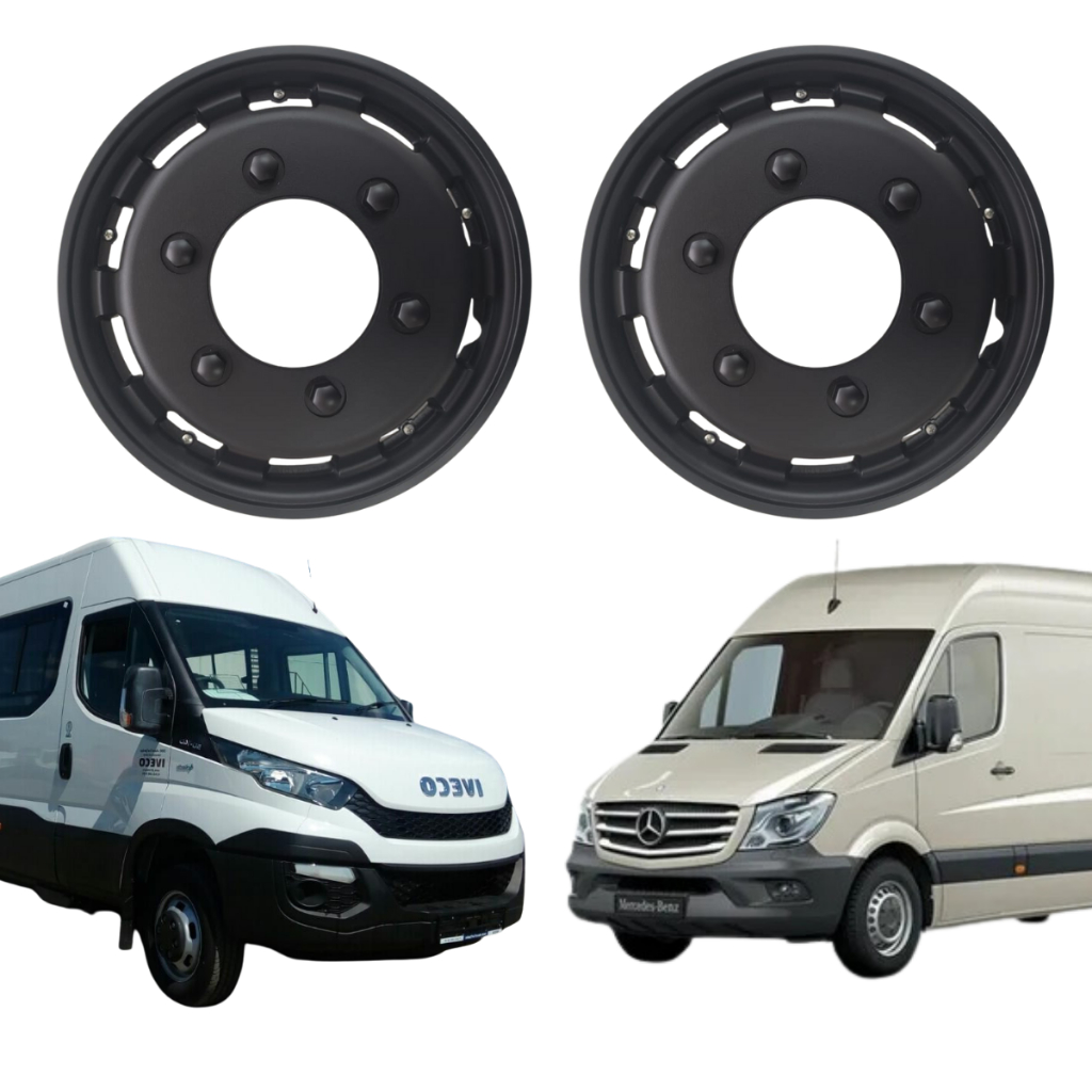 Par Calotas Preto Fosco Speedline Aro 15 Hyundai Hr