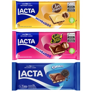 Chocolate Lacta Vários sabores Unidade com 34g oferta na Atacadão