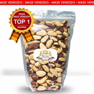 CASTANHA DO PARÁ INTEIRA PREMIUM [COM ATM] EMBALAGEM DE 500G / 1KG - REI DAS CASTANHAS
