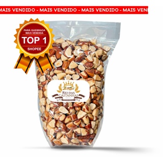 Castanha do Pará Quebrada Premium [COM ATM] 1KG - Rei das Castanhas