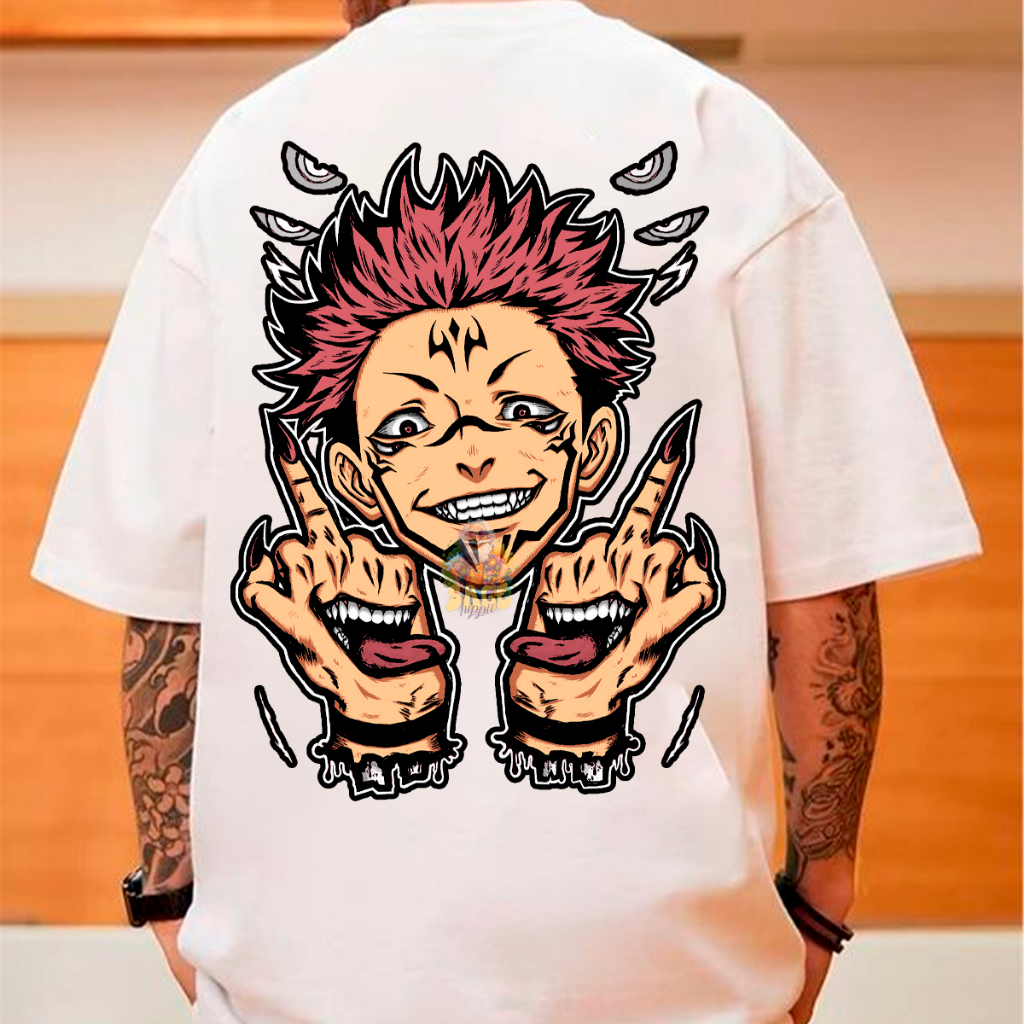 Camiseta Basica Algodao Ryomen Sukuna Fck Sensei Jujutsu Kaisen Unissex Shopee Brasil 9976