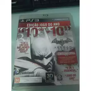 JOGO BATMAN : ARKHAM CITY PS3 - Edição jogo do ano